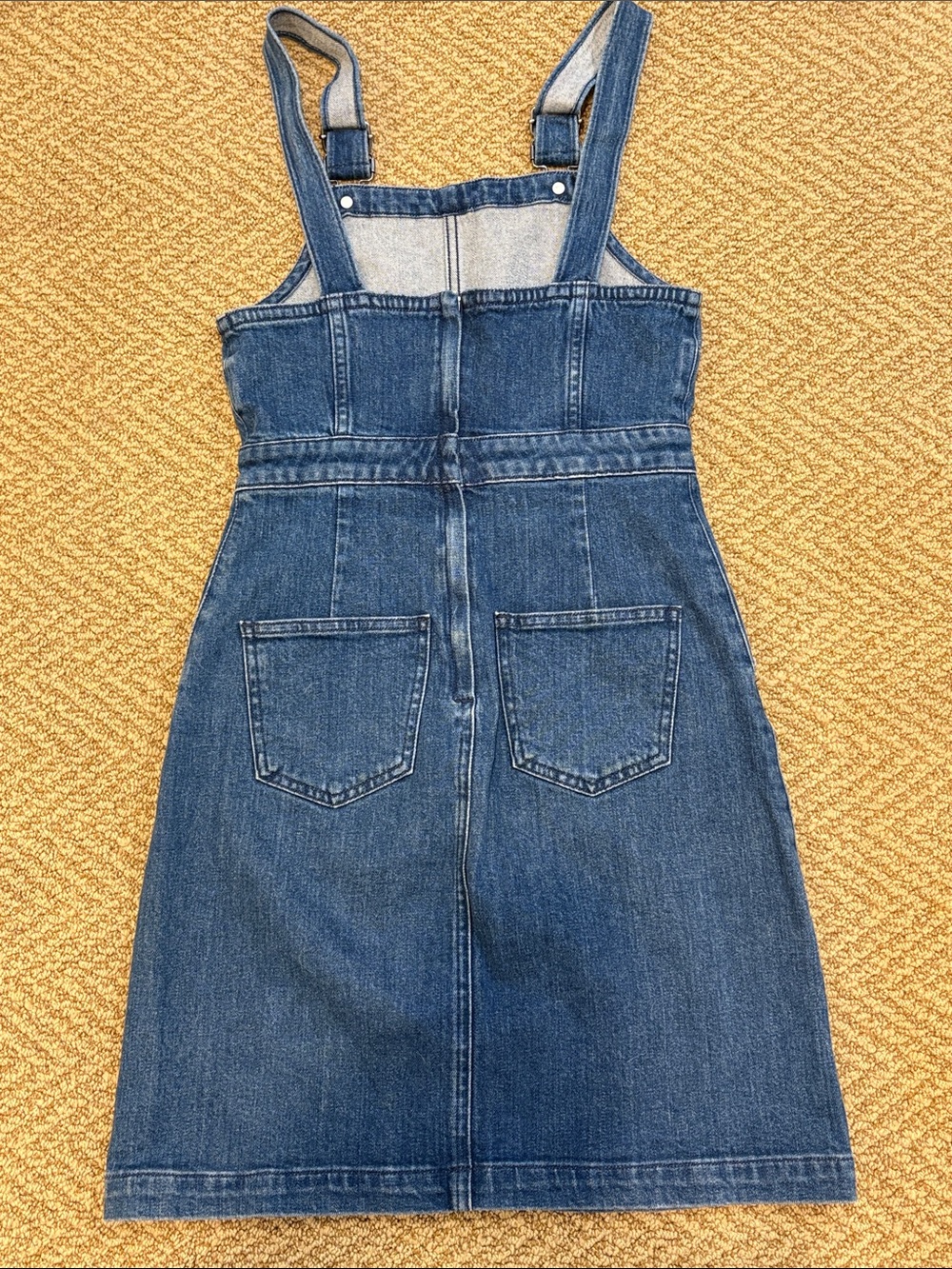 Madewell Light Blue Denim Overall Dress - Picture 3 of 3
